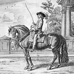 Арт-постер «Новейший метод конного искусства», гравюра 1