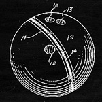 Арт-постер «Патент на шар для боулинга, 1967»