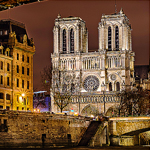 Арт-постер «Ночной Париж»