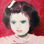 Картина «Портрет Энн Синклер» (холст, галерейная натяжка)