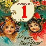 Картина «С Новым годом!» в фоторамке «Агата», версия 19