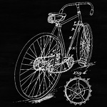 Арт-постер «Патент на велосипед, 1899»