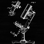 Арт-постер «Патент на микроскоп, 1883»