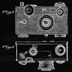 Арт-постер «Патент на фотокамеру, 1938»