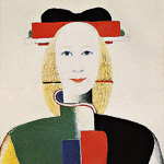 Арт-постер «Девушка с гребнем в волосах»