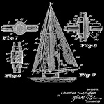 Арт-постер «Патент на парусную лодку, 1938»