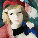 Картина «Бюст молодой женщины» (холст, галерейная натяжка)