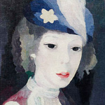 Картина «Автопортрет в шляпе, 1927» (холст, галерейная натяжка)