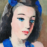 Картина «Портрет мадмуазель» (холст, галерейная натяжка)