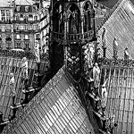 Арт-постер «Париж с высоты Нотр-Дама»
