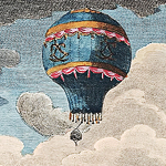 Арт-постер «Монгольфье, 19 сентября 1783 года»