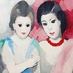 Картина «Две сестры» (холст, галерейная натяжка)