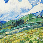 Картина «Горный пейзаж» (холст, галерейная натяжка)