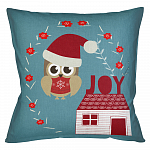 Декоративная подушка «Новогоднее настроение», версия 8