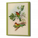 Картина на холсте «Птицы Солнца» 30×45, холст, галерейная натяжка (версия 1)