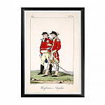Арт-постер «Английская униформа, 1815»
