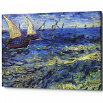 Картина «Лодки в Сен-Мари» (холст, галерейная натяжка)
