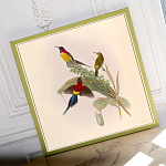 Картина на холсте «Птицы Солнца» 60×60, холст, галерейная натяжка (версия 3)