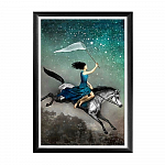 Арт-постер «Ловительница звезд»