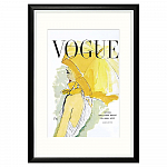 Арт-постер «Vogue, июль-август 1950»