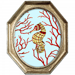 Картина «Фантастика подводного мира» в раме «Эдита», версия 70