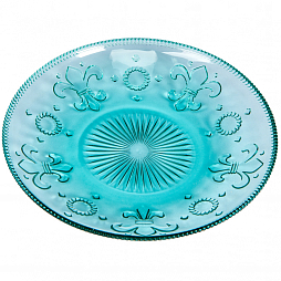 Тарелки "Королевская лилия" (3 штуки, 3 цвета)  посуда кухня столовая блюдо миска чаша