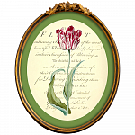 Картина «Век тюльпанов», версия 7 в раме «Тиффани» рама раме рамы рамк фото фоторам картин репродук