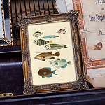 Картина «Фантастика подводного мира» в раме «Анастаси» (том 1, версия 1)