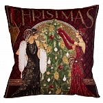 Декоративная подушка «Рождество в Париже»