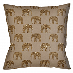 Интерьерная подушка «Группа слонов» (искра)