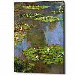Картина «Водяные лилии, 1905» (холст, галерейная натяжка)