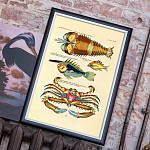 Арт-постер «Фантастика подводного мира» (том 2, версия 47)
