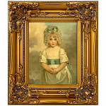 Репродукция картины «Мисс Шарлотта Папендик в детстве» рама раме рамы рамк фото фоторам картин репродук 