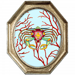 Картина «Фантастика подводного мира» в раме «Эдита», версия 72