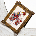Л.С. Бакст. Эскиз костюма Искандера к балету «Пери», 1911 в раме «Анастаси»