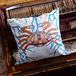 Декоративная подушка «Фантастика подводного мира» версия 2 (блю)