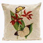 Декоративная подушка «Тропический нектар», версия 1