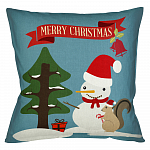 Декоративная подушка «Новогоднее настроение», версия 22