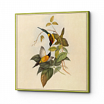 Картина на холсте «Птицы Солнца» 60×60, холст, галерейная натяжка (версия 1)