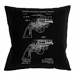 Арт-подушка «Патент на револьвер»