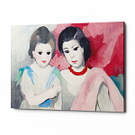 Картина «Две сестры» (холст, галерейная натяжка)