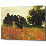 Картина «Маковое поле» (холст, галерейная натяжка)