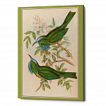 Картина на холсте «Птицы Солнца» 30×45, холст, галерейная натяжка (версия 2)