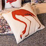 Интерьерная подушка «Американский фламинго»