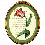 Картина «Век тюльпанов», версия 2 в раме «Тиффани»