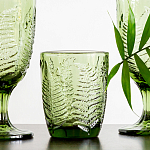 Стаканы «Эльза» (6 штук, зеленый опал) бокал стакан фужер рюмка стопка стопки чаша чашка кружка  кубок кубки посуда кухня столовая