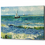 Картина «Морской пейзаж в Сен-Мари» (холст, галерейная натяжка)