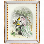 Картина «Тубероза и Нарцисс» в раме «Аксель»