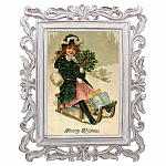 Картина "С Новым годом!", в фоторамке "Агата" рама раме рамы рамк фото фоторам картин репродук 