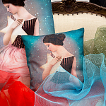 Декоративная подушка «Мисс Звезда»